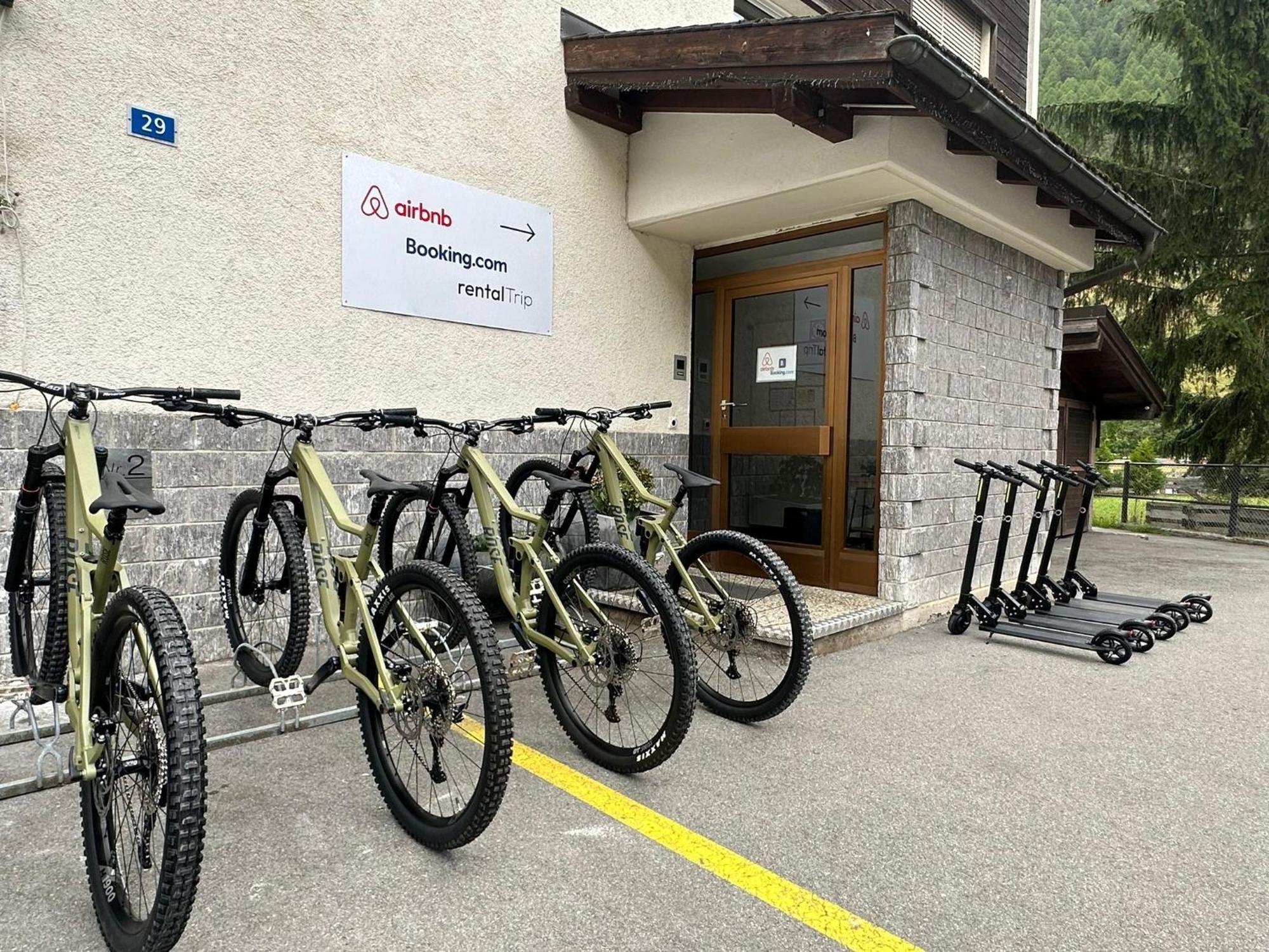 Panorama Apartment For 2 Near Zermatt With Parking! เทช ภายนอก รูปภาพ